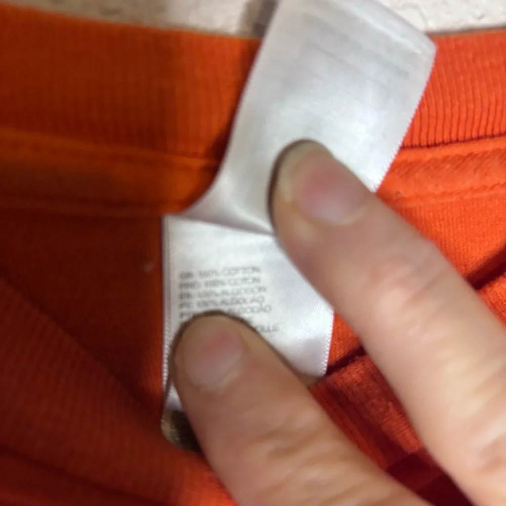 The North‎ Face Orange Short Sleeve Tee